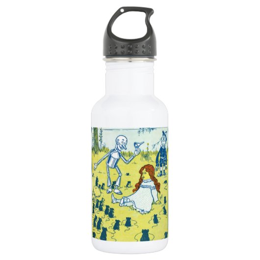 Tovenaar van Oz Waterfles (Voorkant)