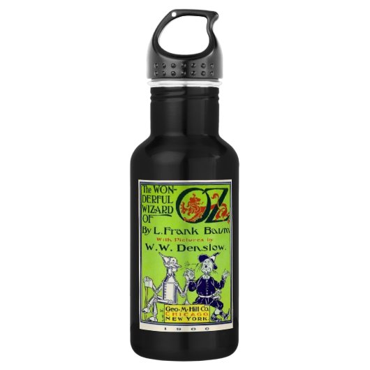 Tovenaar van Oz Waterfles (Voorkant)