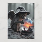 Tovenaar van Oz Wicked vliegende aap Briefkaart (Voorkant)