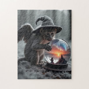 Tovenaar van Oz Wicked vliegende aap Legpuzzel