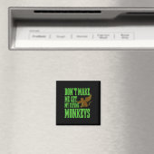 Tovenaar van Oz Wicked Witch Get My Flying Monkeys Magneet (Insitu (Vaatwasser))