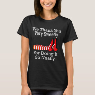 Tovenaar van Oz - Wij danken u zeer vriendelijk  T-shirt