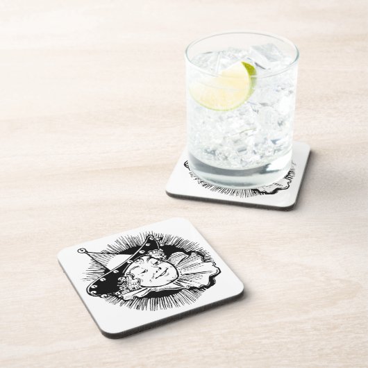  Tovenaar van Oz, Woman Munchkin Portrait Bier Onderzetter (Rechterzijde)