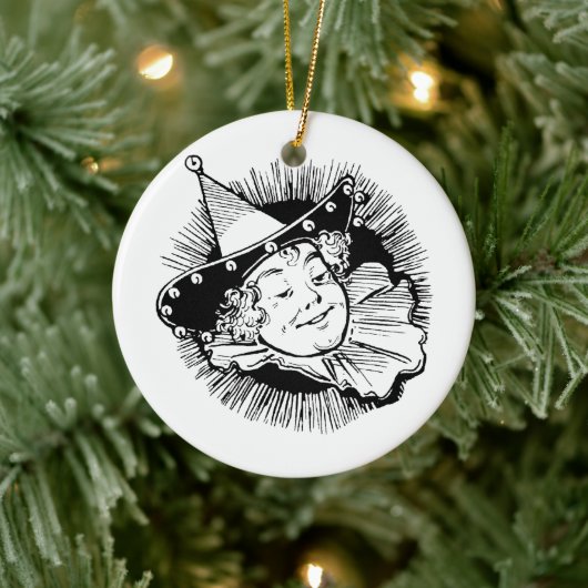  Tovenaar van Oz, Woman Munchkin Portrait Keramisch Ornament (Boom)