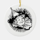  Tovenaar van Oz, Woman Munchkin Portrait Keramisch Ornament (Voorkant)