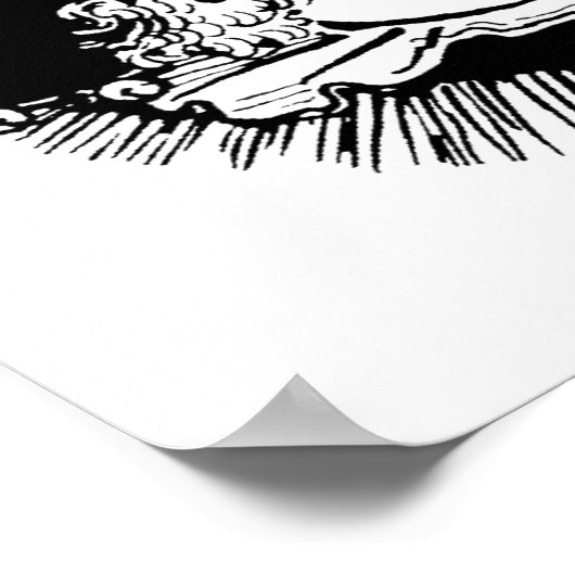  Tovenaar van Oz, Woman Munchkin Portrait Poster (Hoek)