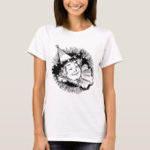  Tovenaar van Oz, Woman Munchkin Portrait T-shirt (Voorkant)