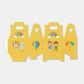 Tovenaar van Oz Yellow Brick Road Bedankdoosjes (Uitgevouwen)