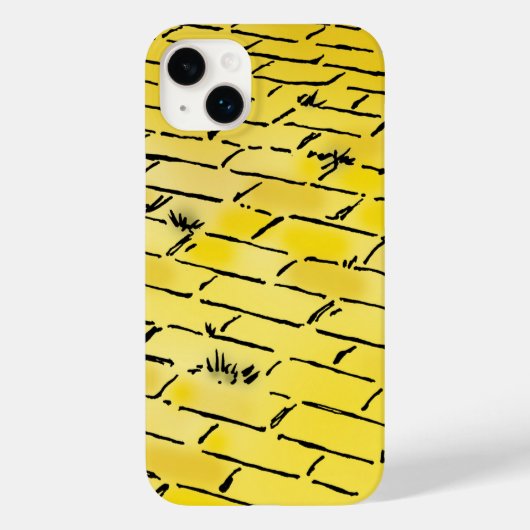  tovenaar van Oz Yellow Brick Road van Denslow Case-Mate iPhone Case (Achterkant)