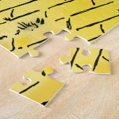 tovenaar van Oz Yellow Brick Road van Denslow Legpuzzel (Zijkant)