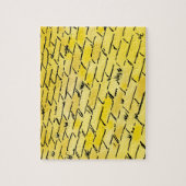 tovenaar van Oz Yellow Brick Road van Denslow Legpuzzel (Verticaal)