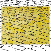  tovenaar van Oz Yellow Brick Road van Denslow Legpuzzel