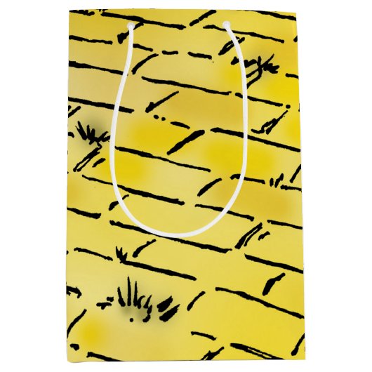  tovenaar van Oz Yellow Brick Road van Denslow Medium Cadeauzakje (Voorkant)