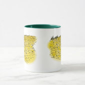 tovenaar van Oz Yellow Brick Road van Denslow Mok (Midden)