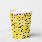  tovenaar van Oz Yellow Brick Road van Denslow Papieren Bekers (Voorkant)