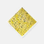 tovenaar van Oz Yellow Brick Road van Denslow Servetten (Hoek)