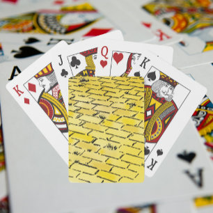 tovenaar van Oz Yellow Brick Road van Denslow Speelkaarten