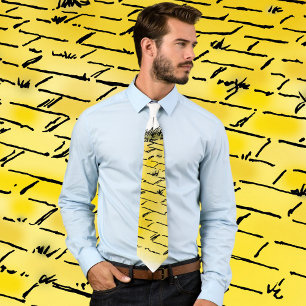 tovenaar van Oz Yellow Brick Road van Denslow Stropdas