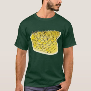 tovenaar van Oz Yellow Brick Road van Denslow T-shirt