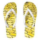  tovenaar van Oz Yellow Brick Road van Denslow Teenslippers (Voetbed)