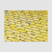 tovenaar van Oz Yellow Brick Road van Denslow Tissuepapier (Voorkant)