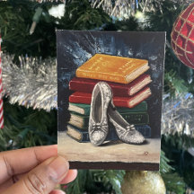 Tovenaar van Oz Zilveren Schoenen Giclee Print