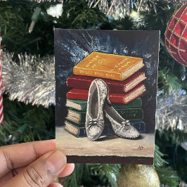 Tovenaar van Oz Zilveren Schoenen Giclee Print