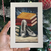 Tovenaar van Oz Zilveren Schoenen Giclee Print