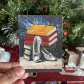 Tovenaar van Oz Zilveren Schoenen Giclee Print