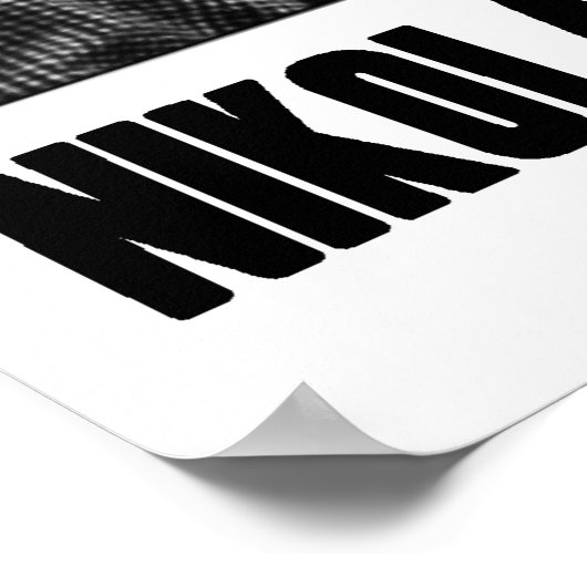 Tovenaar van Wireless Nikola Tesla (1856-1943) Poster (Hoek)