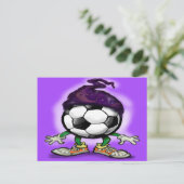 Tovenaar Voetbal Briefkaart (Staand voorkant)