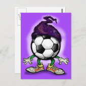 Tovenaar Voetbal Briefkaart (Voorkant / Achterkant)