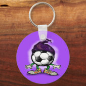 Tovenaar Voetbal Sleutelhanger (Voorkant)