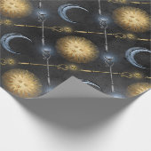 Tovenaar Zon en Maan Cadeaupapier (Hoek)