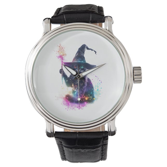 Tovenaarkat Magie Horloge (Voorkant)