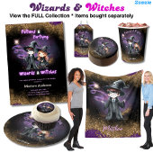 Tovenaars en Heksen Zonen Dochters Verjaardag Magi Kaart