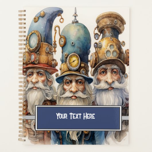 Tovenaars Kabouters Steampunk Planner (Voorkant)