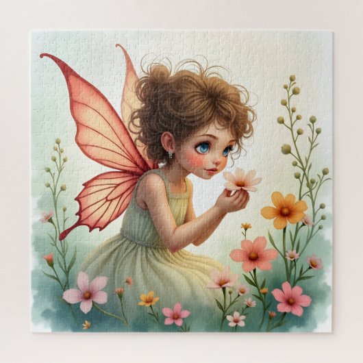 Tovenaars Tuin Fee Puzzle Legpuzzel (Verticaal)