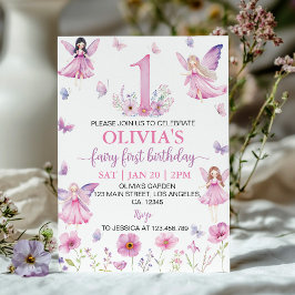 Tovenaars Tuin Vlinder Verjaardagsfeestje Kaart