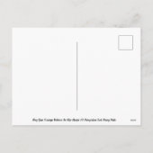 Tovenaarsansichtkaart Feestdagenkaart (Achterkant)