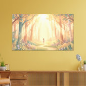 Tovenaarsbos Canvas Afdruk (Insitu (Woonkamer))