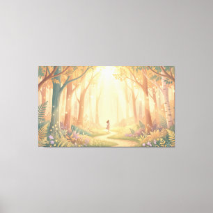 Tovenaarsbos Canvas Afdruk