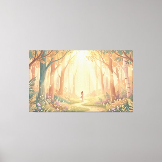 Tovenaarsbos Canvas Afdruk (Voorkant)
