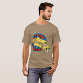 Tovenaarschoolbus meisje t-shirt (Voorkant volledig)