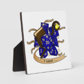 Tovenaarsdobbelsteenontwerp Fotoplaat (Voorkant)
