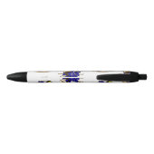 Tovenaarsdobbelsteenontwerp Zwarte Inkt Pen (Achterkant)