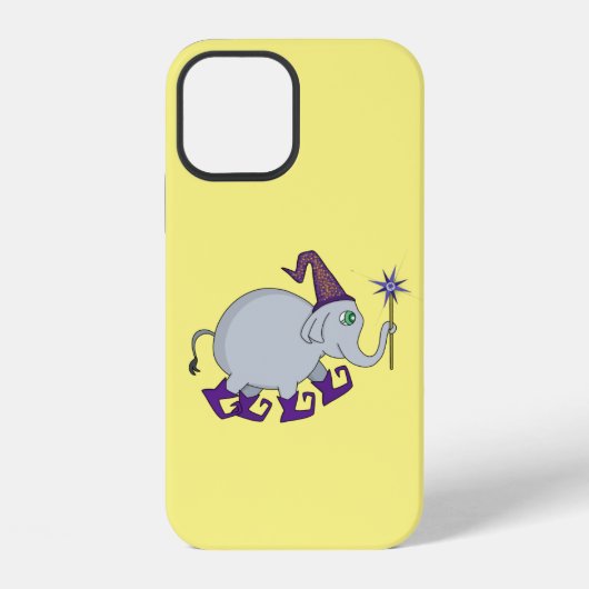 Tovenaarselefant iPhone Hoesje (Achterkant)