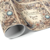 Tovenaarsfeestje Toverstaven Heksen Hats Cadeaupapier (Rol Hoek)