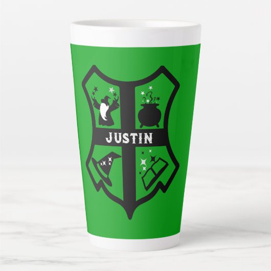 Tovenaarsgeschenk Latte Mok (Voorkant)