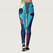 Tovenaarsheksen Ketel Betoverd Leggings (Achterkant)